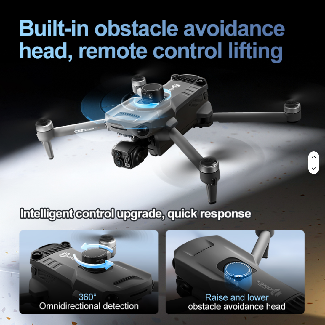 D12 Three-Axis Drone